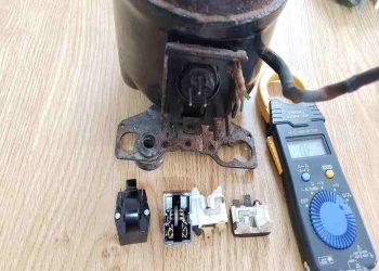 Hướng dẫn thay thế bộ phận của tủ lạnh.