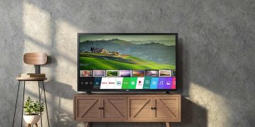 Tivi 32 inch có thiết kế nhỏ gọn và dễ dàng di chuyển 