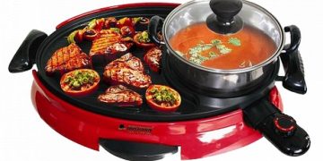 Sự kết hợp độc đáo giữa món nướng và lẩu