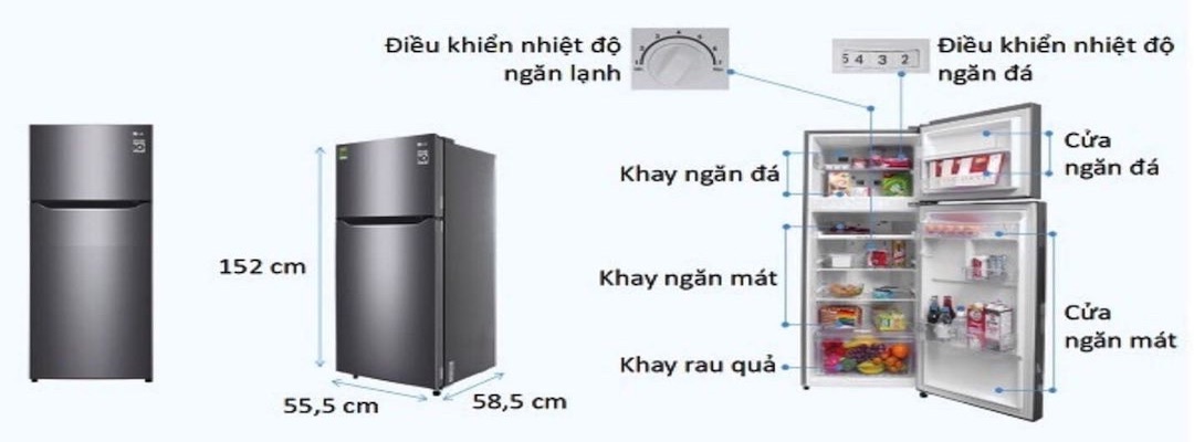 Đèn sáng nhưng tủ không lạnh