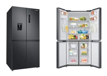 Tủ lạnh Samsung mẫu bốn cánh với không gian rộng 