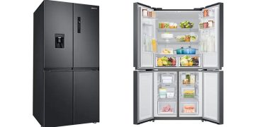 Tủ lạnh Samsung mẫu bốn cánh với không gian rộng 
