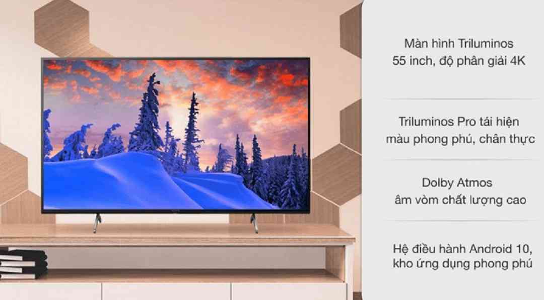 Xem xét các tính năng kỹ thuật của Tivi 55 inch