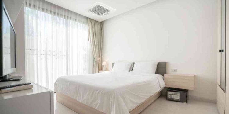 Cách đặt quạt thông gió âm trần phù hợp cho phòng ngủ