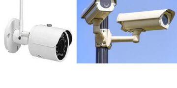 Camera ngoài trời giúp bảo vệ an ninh